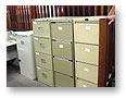 Image of a typical Office Furniture & Electrical Items auction.